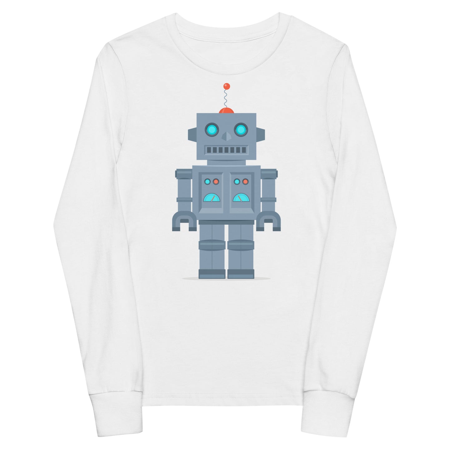 Robot - Sustainably Made Kids Long Sleeve T-shirt