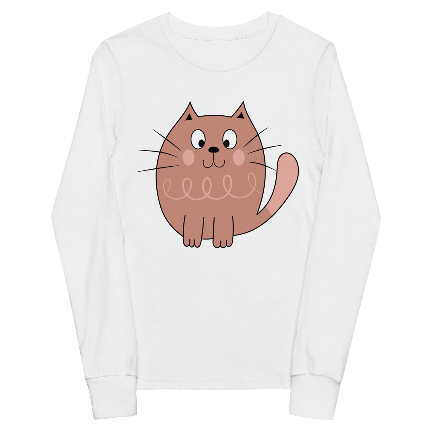 Coco Cat - Sustainably Made Kids Long Sleeve T-shirt