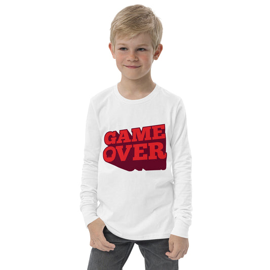Game Over - Sustainably Made Kids Long Sleeve T-shirt