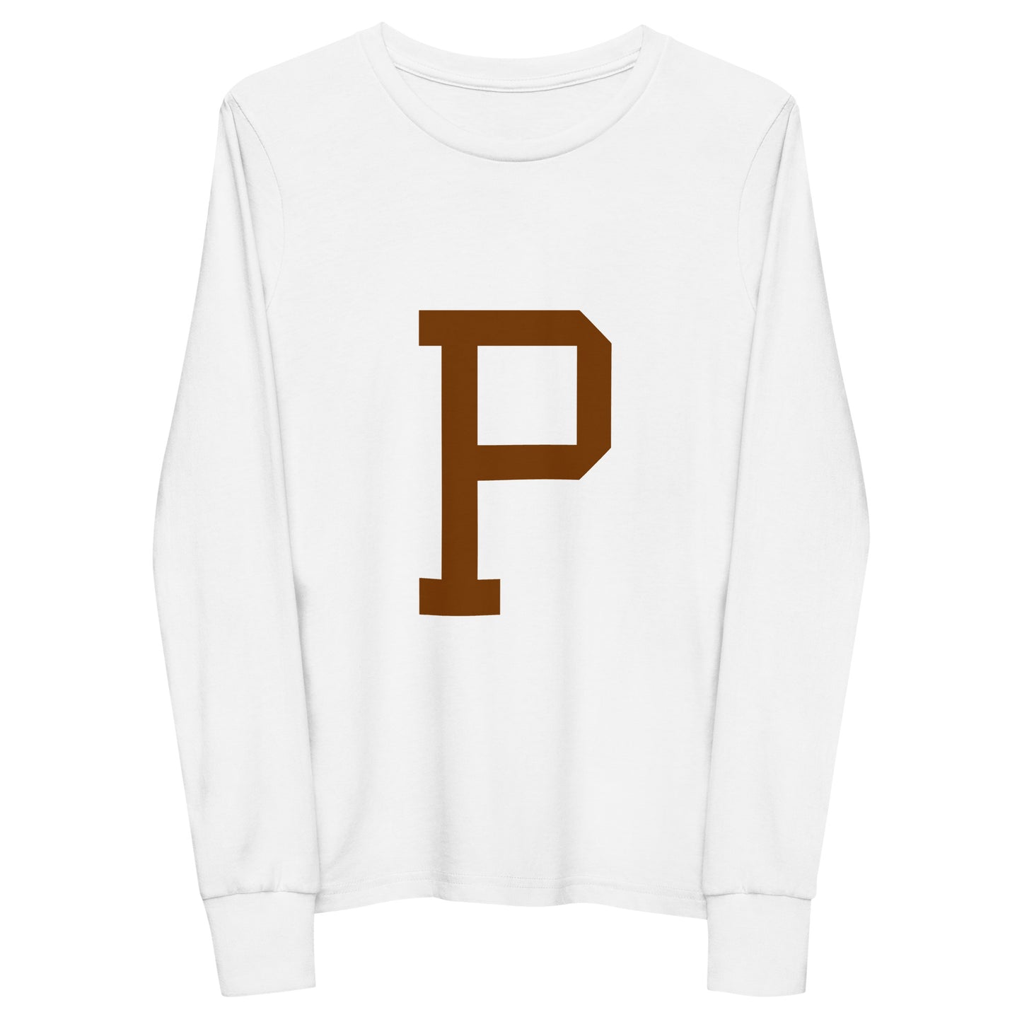 P -  Sustainably Made Kids Long Sleeve T-shirt